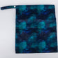 Medium Wet Dry Bag Baby Cloth Diaper Nappy Insert Bag Reusable Washable (Whales Stars)
