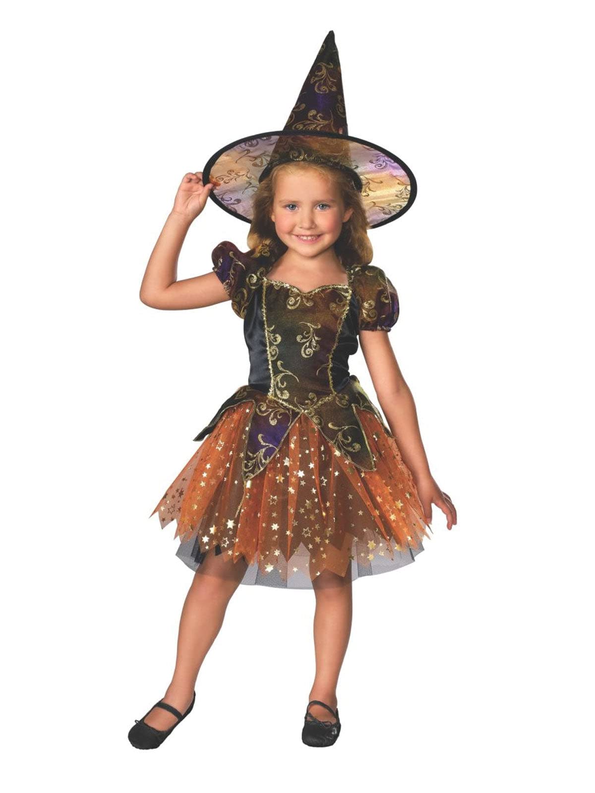 Let'S Pretend Child'S Elegant Witch Costume, Medium