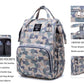 Starte Camo Diaper Bag Backpack, Large Multifunction Waterproof Travel Backpacks For Mom/Dad With Insulated Pockets&Stroller Str