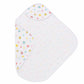 awwtupus 100% Cotton Muslin Double Layered Hooded Towel for Babies & Infants| Soft and Breathable| Pack of 1 (75x75 cm)| Spring
