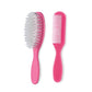 Vega Baby & Mom Comb & Brush Set  Pink | Crafted For Delicate Baby Scalp| Detangle Baby Hair Easily | Ultra Soft Nylon Bristle|