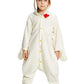 Canasour Chicken Onesie Kids Animal Rooster Halloween Cosplay Costume For 6-8 Years Girls Unisex Outfuit One Piece Hooded Soft P