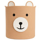 Baby Laundry Basket, Bear Basket, Baby Shower Baskets, Bear Gift Baskets for Kids, Nursery, Toy Storage, Cotton Rope Hamper with