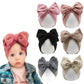 Xyx Baby Girl Toddlers Breathable Cotton Hat Newborn Knotted Hat Cute Donut Soft Turban Bow Knot Cap (H-03)