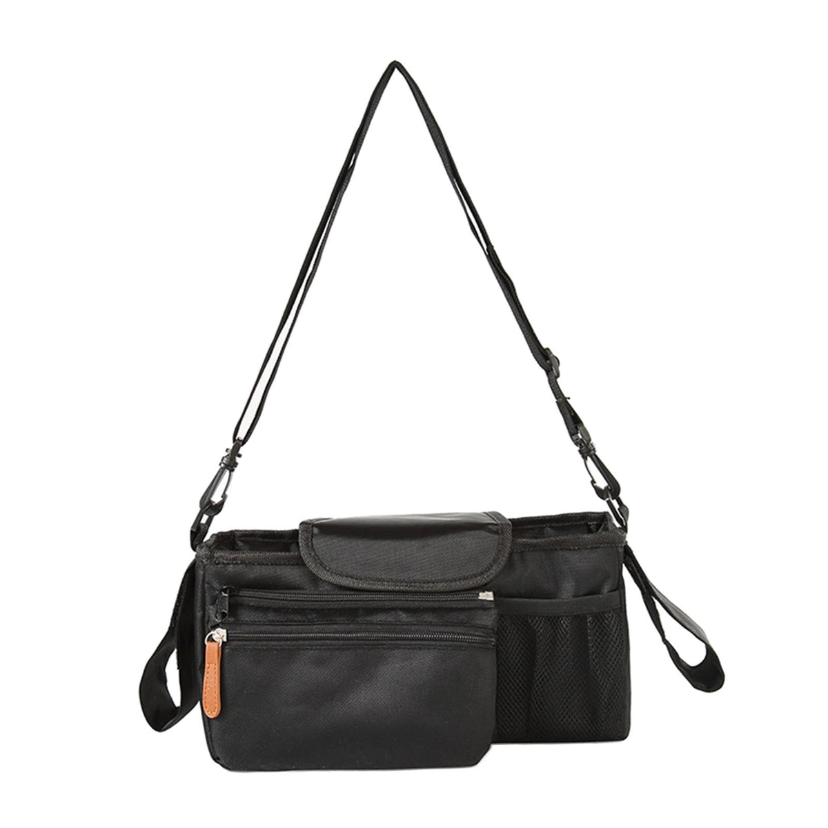 BNF Stroller Hanging Bag Pouch Stroller Bag Organizer for Travel Shopping Casual Black | Baby | Strollers & Accessories | Stroll