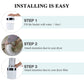 VIWINVELA 3 IN 1 Indoor Dryer Vent Kit Filter Bucket for Electric Dryer with 4-Inch by 5-Feet Proflex Duct (Silver)