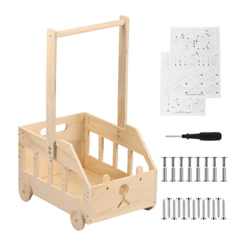 UJEAVETTE Baby Shower Crate Closet Baby Basket with Handle for Baby Boys Girls Newborn