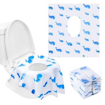 20 Pack Toilet Seat Covers Disposable, Extra Large Disposable Toilet Seat Covers For Adults, Individually Wrapped Potty Training