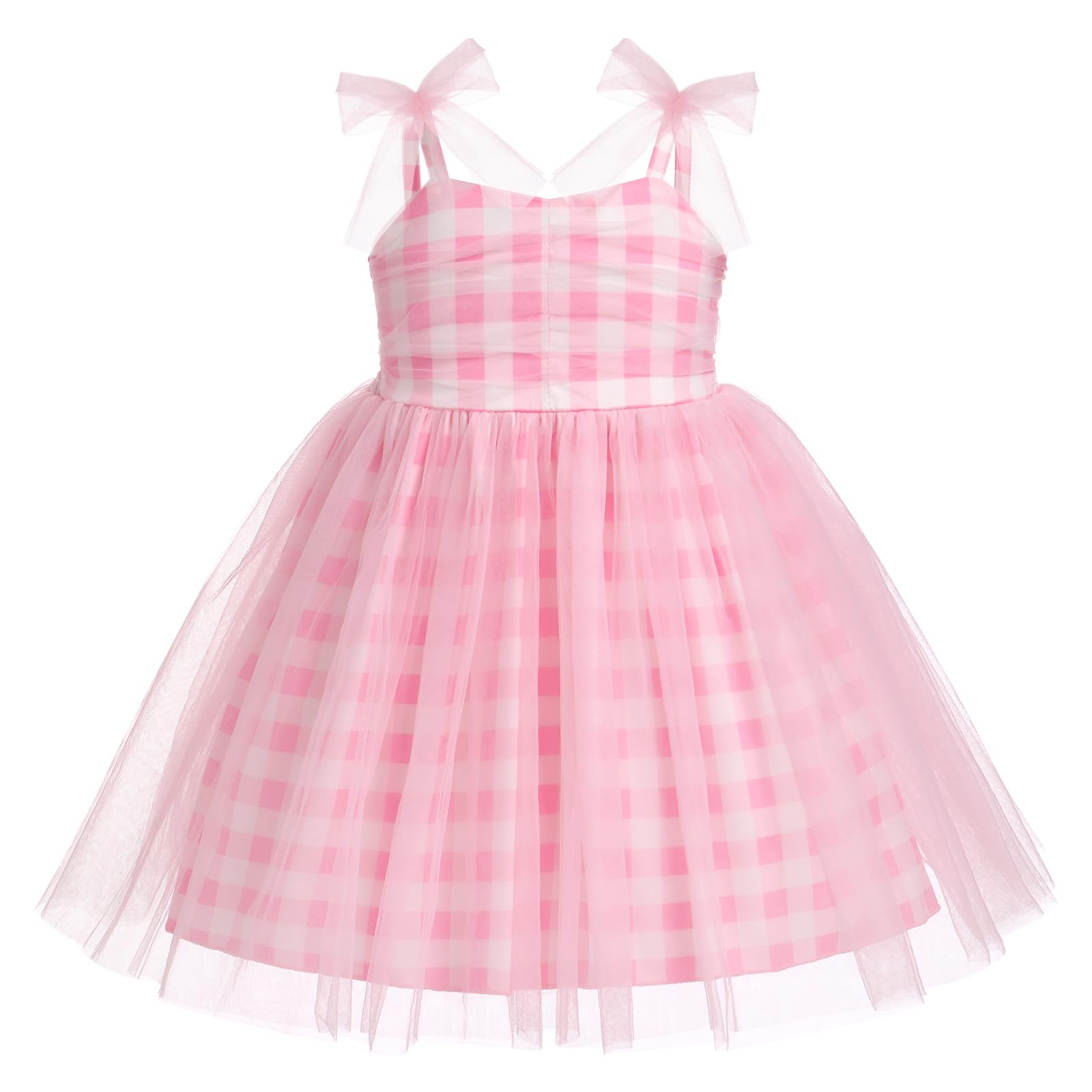 Idopip Baby Girls Plaid Dress Vintage Princess Birthday Party Pink And – Cutebab WBBAPB0CGRB2DXB
