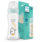Philips Avent Grow Plastic Feeding Bottle | AntiColic | Easy Fill,Easy Clean|Bpa Free | With 6M+ Flow Teat | Made In India (330