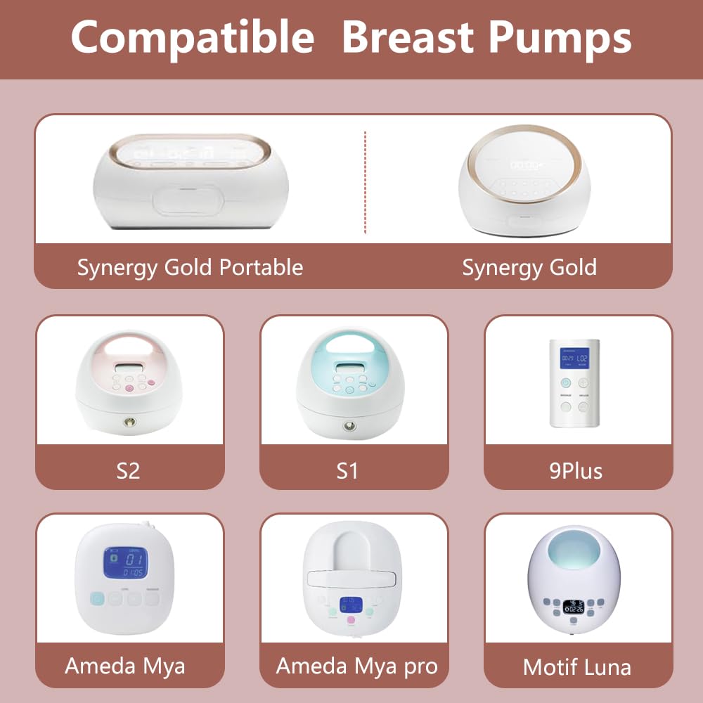 4Pcs Silicone Membrane Breast Pump Replacement Parts For Spectra S2, S1, 9 Plus, Synergy Gold,For Spectra Pump Accessories, Diap