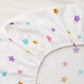 Pinnkku 4-Piece Toddler Bedding Set, Includes 1 Flat Sheet, 1 Fitted Sheet, 1 Comforter And 1 Reversible Pillowcase, Standard To