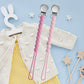 Pacifier Clips Baby Girls - Moribox Paci Clip Soothe Baby Binky Holder For Shower Birthday Gift 2 Pack