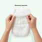 Parasol Clear+Dry Natural Disposable Diaper Pants, Size 4 (2T-3T), 48 Count | RashShield Protection and Active 360 Comfort Wrap, Hypoallergenic Training Diapers