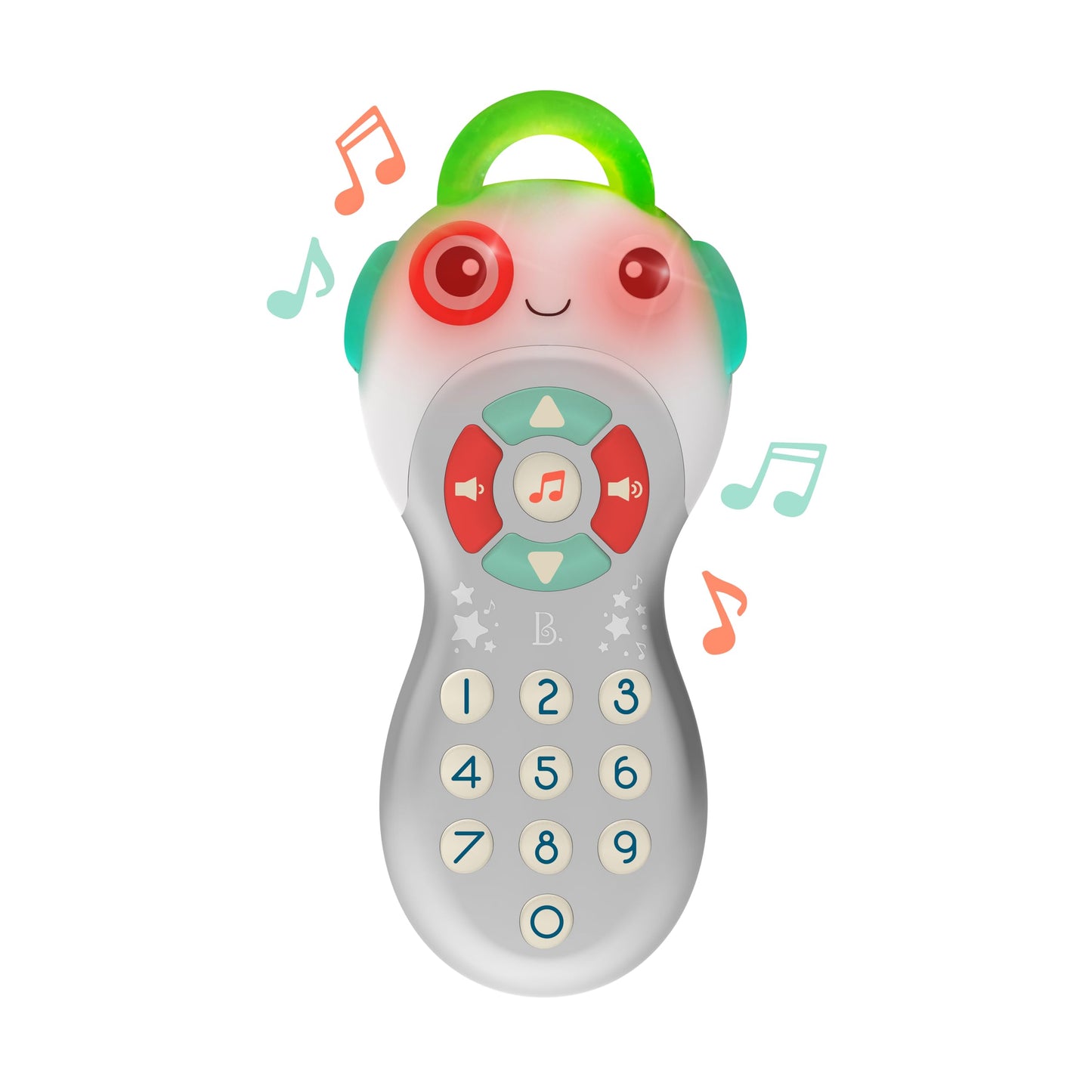 B. toys- B. baby- Baby Musical TV Remote - Toy TV Remote with Lights & Sounds - Sensory Baby Toy - Learning Toys for Babies - 6 