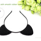 Bonnie Z. Leonardo Black Cat Ears Headband Furry Padded Catwomen Headbands Cat Black-F