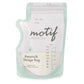 Motif Medical, Milk Storage Bags, 8 Oz Milk Freezer Bag With Easy Pour Spout, Bpa Free, Write-On Label - 100 Count