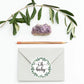 50 Greenery Wreath Oh Baby Gender Neutral Stickers - Baby Shower Favors Stickers - Thank You Labels For Baby Shower 2 Inch.