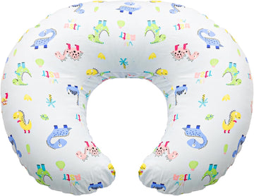 Witeasy Nursing Pillow,Bottle And Breast Feeding Pillows For Baby Boy And Girls,Donut Tummy Time Pillow With Removable Cotton Bl