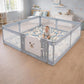 Metreno180 * 200Cm Playpen For Babies Upto 5 Year Baby Play Area Indoor Setup Portable Home With Balls Babies Play Pen Playard F