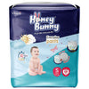 Honey Bunny Everyday Baby Diapers Pants | Small (S), 68 Count, 48 Kg | Silky Soft On Skin, Bubble Layer | 12 Hours Protection B