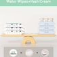 Baby Wipes, Cleansing & Moisturizing 2-In-1 Babycozy Sensitive , 100% Plant Fiber & Biodegradable, Hypoallergenic Baby Coconut W