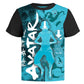 Avatar The Last Airbender Graphic T-Shirts 3 Pack For Boys 6 Wh/Bk/Tq Ss