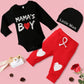 Vaiziq Baby Boy Valentines Day Outfit Newborn Valentines Day Outfit Boy My First Valentines Day Baby Boy Outfit