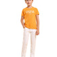 U.S. Polo Assn. Kids Baby BoyS Regular Fit TShirt (Uktsh1581_Medium Orange