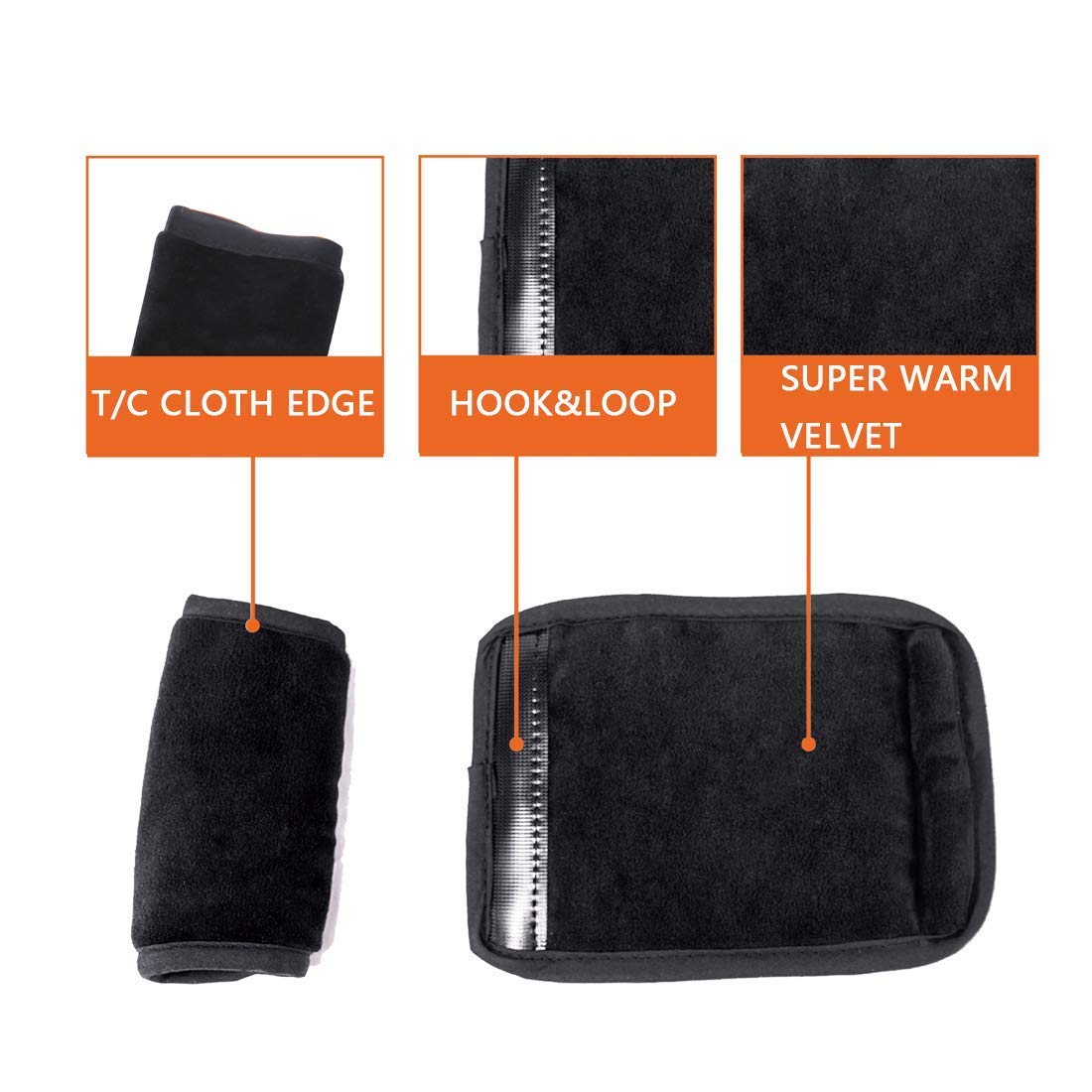 Coolbebe Car Seat Straps Shoulder Pads For Baby Kids, Super Soft Seat Belt Covers For All Car Seats/Pushchair/Stroller/High Chai
