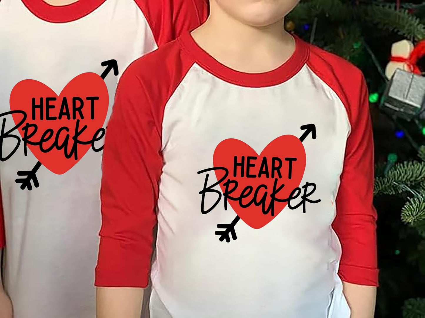 Future Ladies Man Current Mama'S Boy Raglan T-Shirt Toddler Boy Valentine'S Day 3/4 Sleeve Top Spring Cotton Outfit (4-5T, Red5)