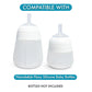 Straw Cup Conversion Kit For Nanob  B   Flexy Silicone Baby Bottles 2-Count | Soft Food Grade Silicone Sippy Spout Nipples, Weig