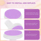 Popetpop Baby Nail File Replacement Heads : 12Pcs Baby Nail Trimmer Replacement Pads For Infant 6-12 Months, Fit For Most Standa