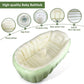 Rlozftel Baby Bathtub, Inflatable Baby Bathtub With Press Type Air Pump(Tool Free), Pvc Materials(Phthlate Free), Safety Non Sli