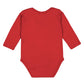 Haase Unlimited It 'S My 1/2 Birthday - Half 6 Months Old Long Sleeve Bodysuit (Red, 12 Months)