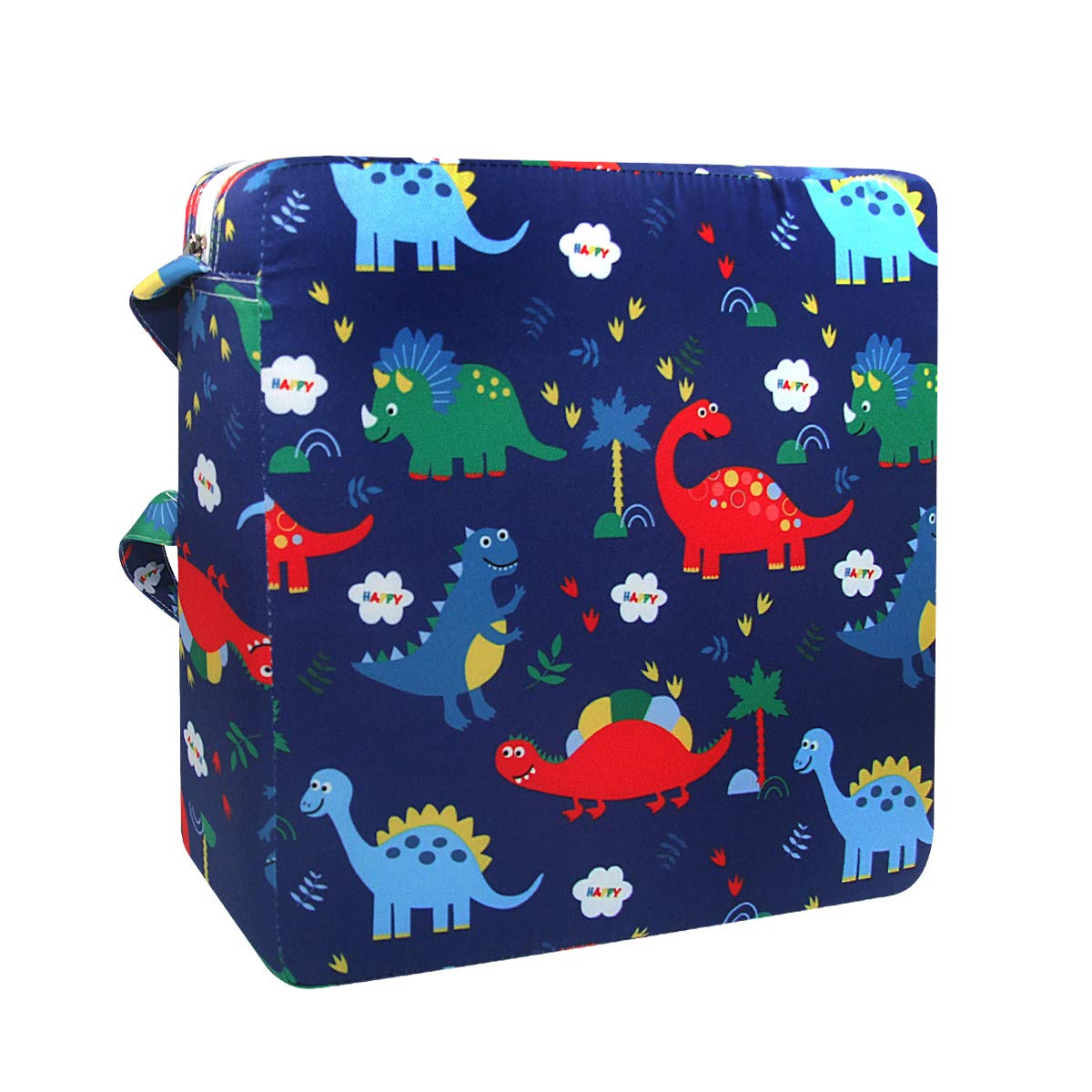 Sunmall Dining Chair Heightening Cushion Portable Dismountable Adjustable Highchair Booster for Baby Toddler Kids Infant Washabl