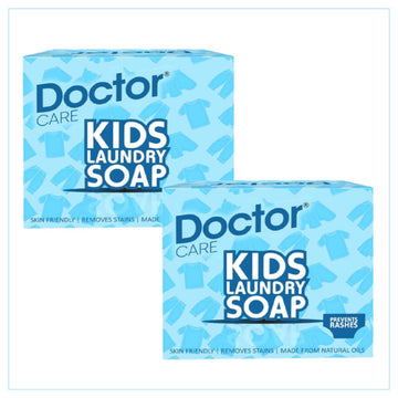 Doctor Care Kids Laundry Soap | Made By 100% Natural Oils | Rash-Free Wash For BabyS Soft Clothes & Sensitive Skin | 150G  6 (P