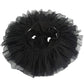 Bgfks Baby Girls Soft Fluffy Tutu Skirt With Diaper Cover,Toddler Girl Tutu Skirt Sets With Flower Headband.(Black,6-12 Months)