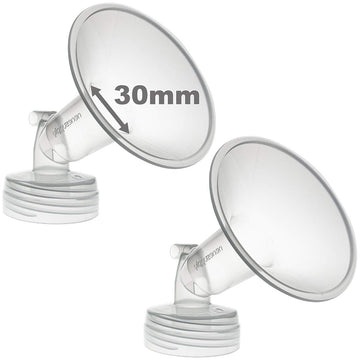 Nenesupply 2Pc 30Mm Flanges Compatible With Spectra S2 Spectra S1 9 Plus Breastpumps Replacement To Spectra Pump Parts And Spect