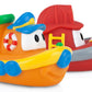 Nuby 2-Pack Tub Tugs Floating Boat Bath Toys, Colors May Vary, (Pack of 2)