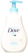 Dove Baby Tip To Toe Wash 13 Ounce Rich Moisture Pump (384Ml) (6 Pack)