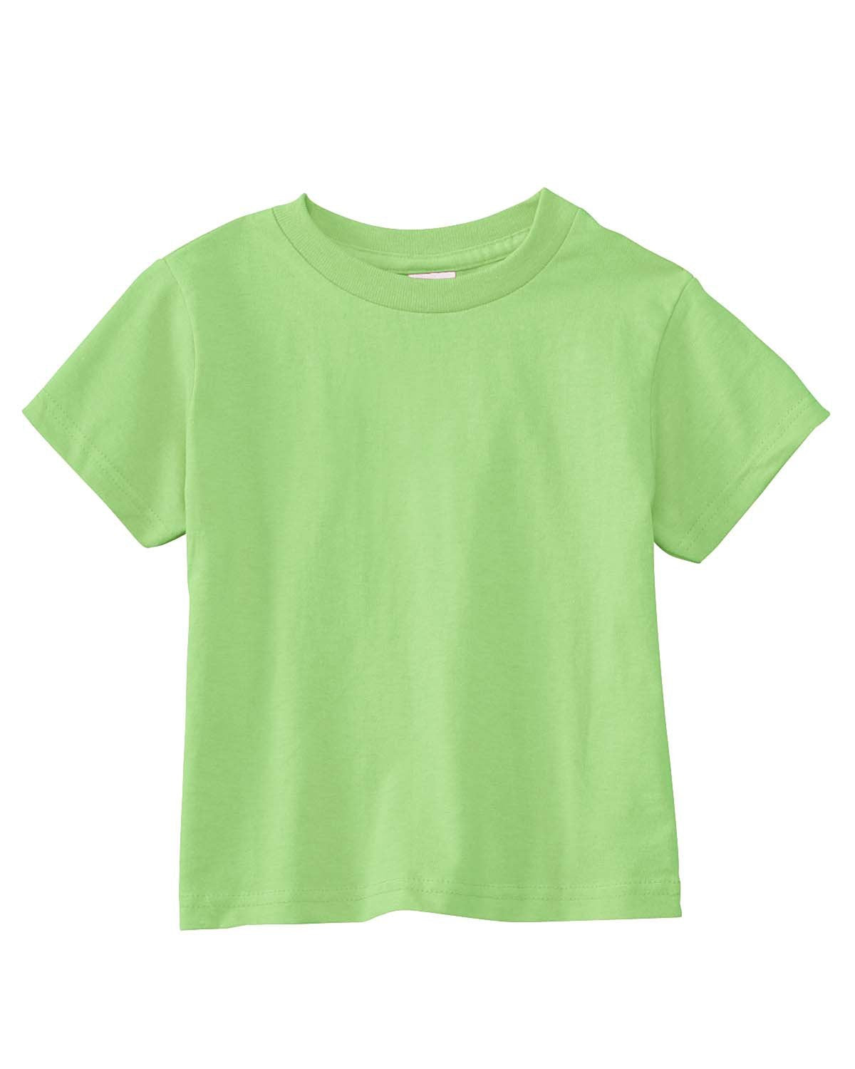 Rabbit Skins 5.5 Oz. Jersey Short-Sleeve T-Shirt (Rs3301) Key Lime, 5-6 – Cuteba