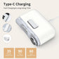 Automatic Nail Clipper, 2 In-1 Electric Nail Clipper And Nail Polisher, Electric Baby Nail Clippers With Light,Usb Rechargeable