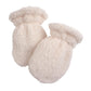 Zsedrut 3 Pairs Kids Winter Glove Fleece Lined Baby Girl Mittens Warm Toddler Boys Gloves (White+Gray+Pink, S)