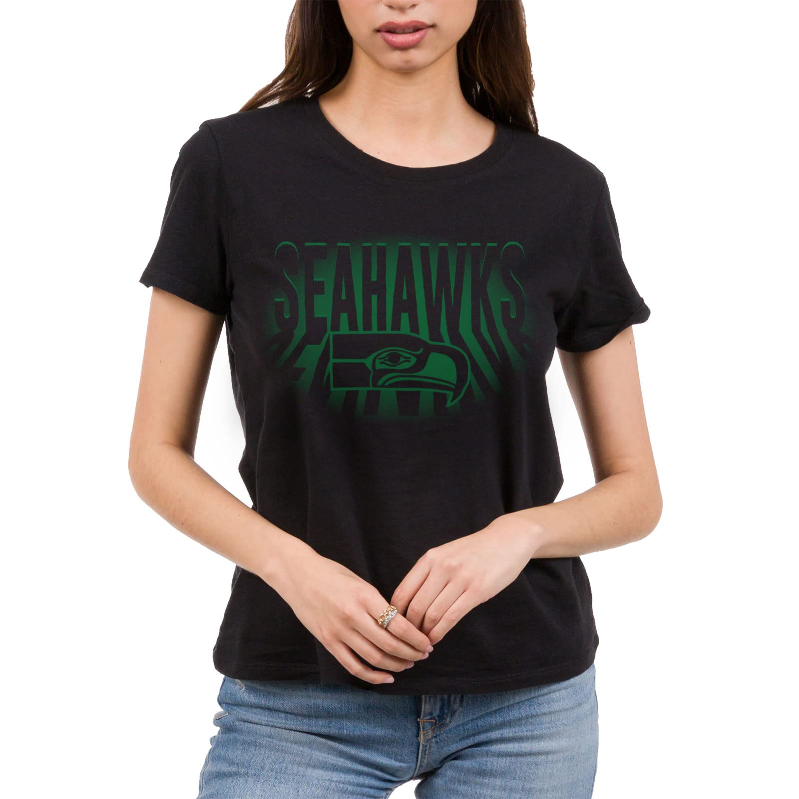 Junk Food Clothing X Nfl - Seattle Seahawks - Womens Team Spotlight - Womens Lig WBBAPB09VMQTMZ2