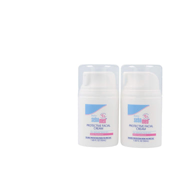 Sebamed Baby Protective Facial Cream Ultra Mild Gentle Hydrating Face Moisturizer For Delicate Skin (50Ml) Pack Of 2