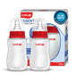 Luvlap AntiColic Slim/Regular Neck Essential Baby Plastic Feeding Bottle, 125Ml (Pack Of 2), New Born/Infants/Toddler Upto 3 Ye