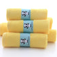 Hiphop Panda Baby Washcloths, Rayon Made From Bamboo - 2 Layer Ultra Soft Absorbent Newborn Bath Face Towel - Reusable Baby Wipe