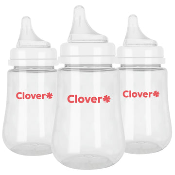 Clover Anti-Colic Baby Bottle (9oz, 3 Pack)