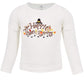 Unique Baby Girls Happy Thanksgiving Layered Skirt Shirt Fall Dress Outfit (4T)